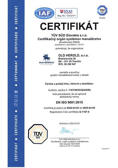 EN ISO 9001:2015