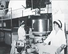 Baliaca linka na droždie, tzv. „liberkovačka“ modernizovaná v 70-tych rokoch