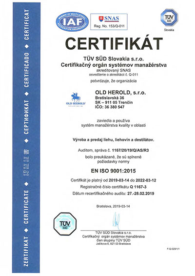 EN ISO 9001:2015