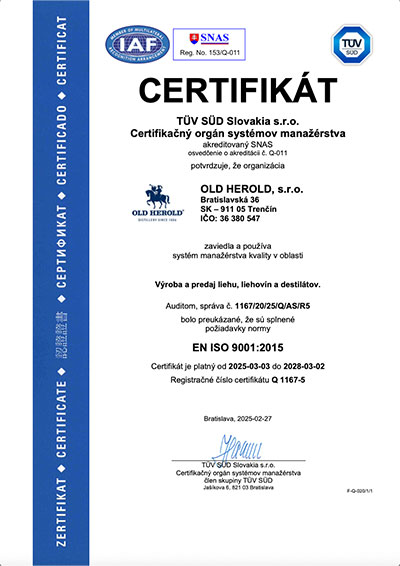 EN ISO 9001:2015