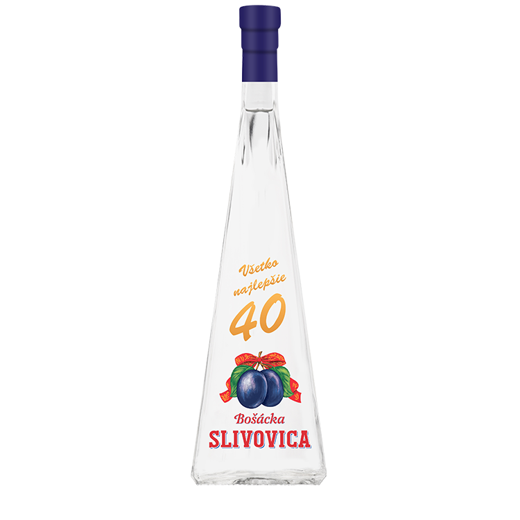 Bošácka slivovica 52 % 40-ka