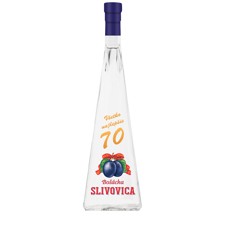 Bošácka slivovica 52 % 70-ka