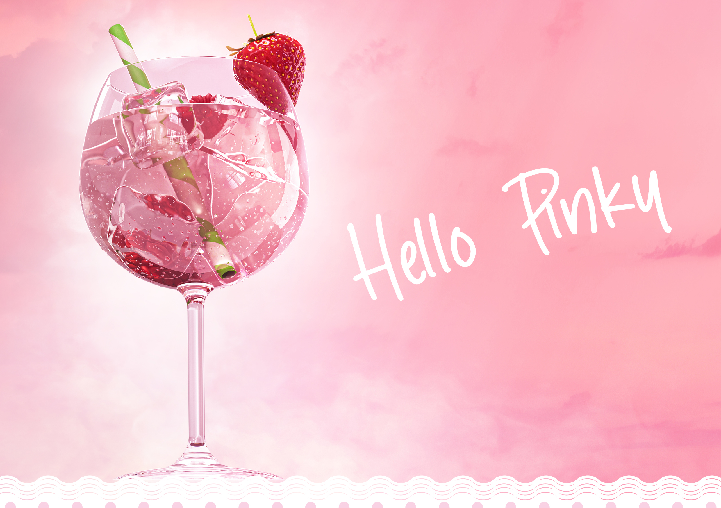 Cocktail Hello Pinky.