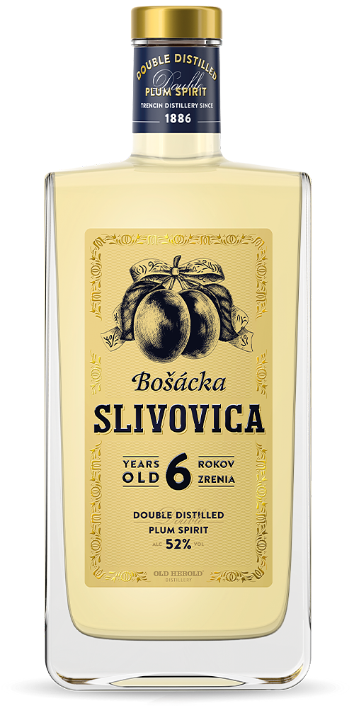 Bošácka slivovica 6-ročná, 52%